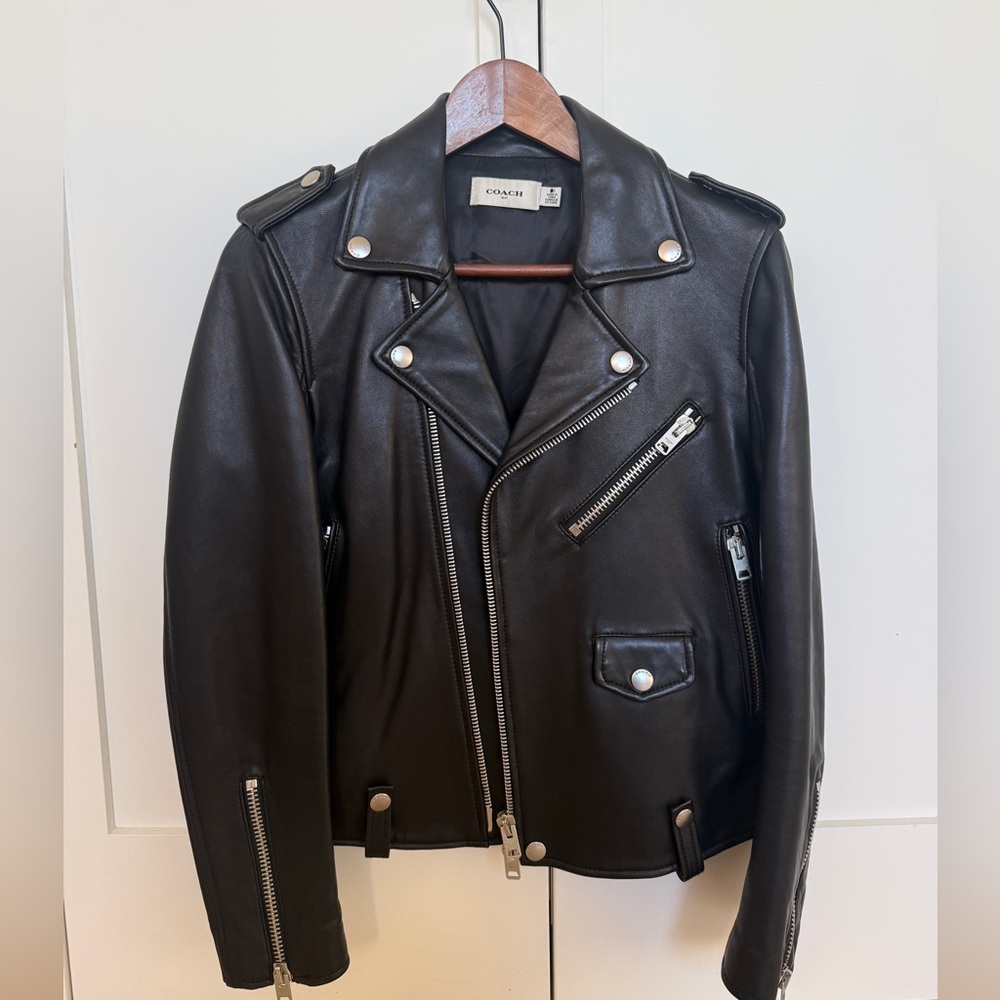 Coach 1941 sheep leather jacket